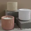Fábrica de Origem Vela Aromática de Cimento Copo Presente Criativo DIY Colorir Concreto Pote de Vela Aromática