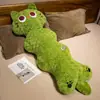 Gato Nuvem Fofo Travesseiro Longo Cama Travesseiro para Dormir Meninas Dormindo de Lado Travesseiro Longo para Pernas Brinquedo de Pelúcia Almofada