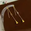 Tienda de Oro Mismo Estilo Pendientes de Calabaza Antigua Oro Arena Nuevo Estilo Chino Estilo Nacional Pendientes de Calabaza Gourd Venta al por Mayor