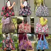 Nueva Bolsa de Viaje Plegable Ecológica de Dibujos Animados Portátil Supermercado Gran Capacidad Bolso de Hombro para Compras Bolso Tote para Mujer