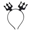Accesorios para el Cabello con Atmósfera de Halloween Aro para el Cabello con Red de Moño de Calabaza Divertido para Mujeres Niños Diadema Nueva 2026 Tocado
