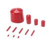 Tapa Protectora de Goma PVC Manga de Goma Plástica Tapa Protectora de Rosca Manga Protectora de Tornillo Accesorios Tapa de Goma Tapón Redondo