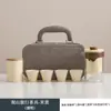 Juego de Té Pequeño para Viaje, Set Pequeño para Uso al Aire Libre, Tetera y Taza Portátil Personal, Taza Portátil de Cerámica de Preparación Rápida