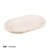 Placa de Arranhar e Cama para Gatos em Formato Oval Combinadas, Tamanho Grande, Durável, Bacia de Arranhar para Gatos de Papelão Ondulado que Não Solta Fiapos, Brinquedo de Arranhar Patas de Gato Suprimentos