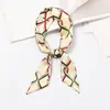 Bufanda decorativa casual delgada estrecha de cinta pequeña elegante para mujer corbata bolsa cinturón primavera y otoño verano diadema bufanda de cinta multifuncional