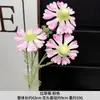 3 flores artificiais de ráfia para decoração de salão de casamento estilo europeu, vitrine, arranjo floral, adereços de fotografia e flores artificiais