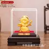 Adornos de Cachemira Arena Dorada Shajin Dios de la Riqueza Adornos para el Hogar La Riqueza Entra Ampliamente Dios de la Riqueza Artesanías de Resina Ceremonia de Apertura de Negocios
