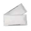 Kit auxiliar de limpieza de pantalla para película de vidrio templado plana, paño de limpieza, película auxiliar para teléfono móvil con sellado a tres lados