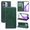 Adequado para Capa de Couro para Celular Flip Oukitel C65, Cor Pura Pele de Bezerro Forte Magnético Carteira C38 Capa Protetora