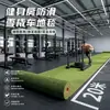 Alfombra de césped artificial para gimnasio, alfombra funcional interior con patrón de logo, tapete deportivo, tapete de trineo transfronterizo
