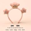Diadema Especial para Lavar la Cara, Diadema Divertida de Otoño e Invierno con Diseño de Oso Lindo, Cinta para el Pelo, Horquilla, Accesorios para el Pelo, Tocado de Felpa