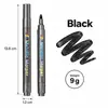 Set de Marcadores de Pintura Metálica con Punta Dura para Retoques, Marcador de Graffiti para DIY, Marcador para Colorear