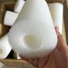 Esponja Cilíndrica Concentrica Racimo de Agua Tubo Filtro Acuario Elemento Filtrante Tubo de Esponja Blanco y Negro Venta al por Mayor Alta Densidad