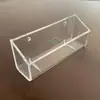 Nuevo Portatarjetas de Negocio Transparente de Acrílico de Tres Capas, Caja de Almacenamiento Creativa Personalizada, Caja de Tarjetas de Negocio de Plástico, Caja de Tarjetas de Escritorio
