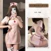 Ropa interior sexy Rui temprana deseo puro uniforme de enfermera rosa sexy pecho pequeño traje de cadera tentación de quitarse pijama qqny