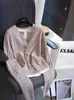 Cárdigan de punto trenzado con cuello redondo estilo vintage 100% lana merino para mujer Chaqueta Suéter Top 25 Otoño Nuevo G120212