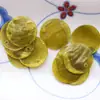 Colgante de Disco con Concha de Espejo de Colores Lámpara de Cortina Delgada Campana de Viento Decoración Bolsas Pendientes Accesorios Materiales Hechos a Mano