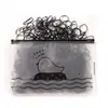 Pequeñas Gomas para el Cabello Negras Bandas Elásticas Japonesas Engrosadas Bandas Elásticas Finas de Goma Desechables Gomas Elásticas de Alto Rendimiento