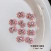 Corazón de Dragón Azul Lazo Joyería para Uñas Rojo de Internet Explosiones Miel Lazo Azul Bebé Amor Taladro para Uñas Venta al por Mayor