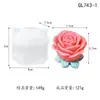 Vela Aromática Voto de Amor Rosa de Enamorados Molde de Silicona para Manualidades Regalo del Día de San Valentín Molde para Adorno Piedra Aromática de Boda