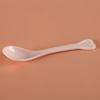 Colher de melamina infantil A5 imitação porcelana treinamento para comer para bebê colher pequena cor sólida macaron criativa louça de jardim de infância