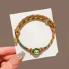 Festival Duuanwu Tao Pulseira de Fio de Cinco Cores Atacado para Bebês, Crianças e Adultos, Pulseira Trançada Feita à Mão, Pulseira do Festival Duuanwu