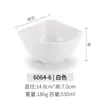 Tazones Pequeños de Melamina, Paquete de 10, Tazones de Arroz para Comida Rápida Imitación Porcelana, Tazones Blancos de Plástico para Sopa Comerciales, Tazones para Gachas, Tazones para Salsas de Restaurante Hot Pot