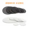 Decoración de audio malla de hierro altavoz agujero redondo malla de hierro 1-8 pulgadas Cubierta de malla plegable negro blanco cubierta de malla de bocina de hierro