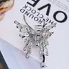 Europa e Estados Unidos vento frio transfronteiriço aperto metal líquido borboleta libélula grampo de cabelo feminino grampo de tubarão grampo de cabelo clipe lateral adorno de cabeça