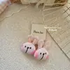 Nuevo Dibujo Animado Lindo Niños Tela Suave Móvil Anillo para Cola de Caballo Banda para el Cabello Cuerda Elástica Alta para Cabello de Bebé