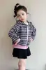 Roupas de exterior para crianças, blusas casuais para meninas e meninos, estilos de primavera e outono, lindas roupas de exterior para estudantes meninas, roupas de exterior para alunos do ensino fundamental