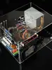 Gabinete de Computador DIY Rack Transparente de Acrílico Estilo Aberto Gabinete de Mesa Exposto Suporte para Placa-Mã Empilhável