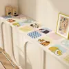Mantel de Mesa Dibujos Animados para Aparador, Tapete Protector para Encimera de TV, Mantel de Lujo Ligero de Gama Alta, Tapete Antigrasa para Zapatero sin Lavado