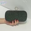 Cross-border Hot Selling simples PU saco de noite Cheongsam vestido de noite combinando mulheres Clutch Bag Gretel Tecido saco de noite