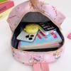 Mochila da moda infantil, nova mochila fofa de desenho animado para meninas, mochila de lazer ao ar livre, jardim de infância, bolsa escolar leve para bebês