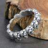 Anillo de calavera explosiva Cao Shi Shein para hombre y mujer, estilo retro, antiguo, dominante, con personalidad y sentido avanzado.