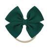 2247 Diadema de Lazo de Amazon para el Cabello, Diadema de Nylon Tejido para Bebé, Accesorios para el Cabello para Niños Europeos y Americanos, Venta al por Mayor