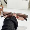 Gafas de Sol Poligonales Ojo de Gato de Metal de Marco Pequeño Europeo y Americano para Hombres y Mujeres Protección UV Gafas de Sol Personalizadas Ins Moda Transfronteriza