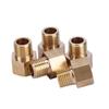 Adaptador de manómetro Elico conversión de medidor de agua conector de cobre núcleo de acero inoxidable 304 M14M20/1.5 a 4 puntos