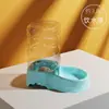 Recipiente de comida e água tudo-em-um para cães e gatos de estimação, seguro, higiênico, conveniente, de grande capacidade e evita que a comida fique presa. Suprimentos para animais de estimação
