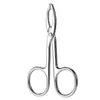 Pinzas Populares de Aleación de Zinc para Recortar Cejas de Celebridad de Internet Pinza de Cejas en Ángulo Pinza de Depilar Boca Plana Pinza Depiladora de Barba Herramienta para Recortar Cejas