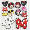 Par Guantes de Ratón Lazo Accesorios DIY Parche Adhesivo Suave de PVC Agujero Zapatos iPad Funda para Teléfono Material de Decoración