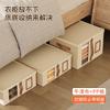 Caja Transfronteriza Amazon de Tela Oxford con Cremallera Visible Caja de Almacenamiento de Ropa Caja de Almacenamiento Plegable para el Hogar a Prueba de Polvo Caja de Almacenamiento para Armario
