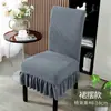 Wg6Q2024 Nueva Funda Elástica para Silla con Respaldo Integrado Funda Universal para Taburete de Cuatro Estaciones Juego de Cojines para Asiento de Mesa de Comedor