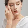 Pulsera Cruzada de Amor para Comercio Exterior Transfronterizo Moda Nuevo Estilo Lujo Ligero Temperamento Elegante Viaje Diario Joyería de Mano Chapada en Cobre Mujeres