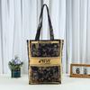 Bolsa de lona estilo ins Corea del Sur de alta gama portátil bolsa de compras de gran capacidad bolsa de lona publicidad entrenamiento logo impreso