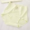 Calcinha de Algodão Modal de Cintura Alta com Gancho Longo para Mulheres 10A Jacquard Bacteriostático Quadril Solto Novo Shorts Triângulo