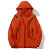 Chaqueta de Estándar Nacional para Hombres y Mujeres, Chaqueta de Plumas Tres en Uno, Conjunto Desmontable de Dos Piezas, Chaqueta a Prueba de Viento e Impermeable, Ropa de Trabajo Personalizada