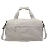 Bolso bandolera para viajes cortos, gran capacidad, ligero, bolsa de mano para mujer, con separación de secos y húmedos, compartimento para zapatos, bolsa para yoga y fitness