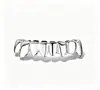 Amazon Transfronterizo Ocho Dientes Irregulares Chapados en Oro Hip-Hop Brackets Dentales Europeos y Americanos Modernos Rap Halloween Accesorios Dentales